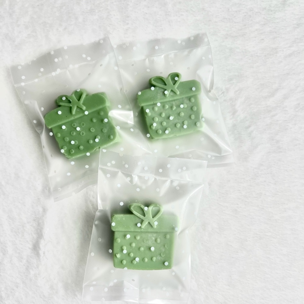 10 bar of green Lemongrass gift present Handmade cold process